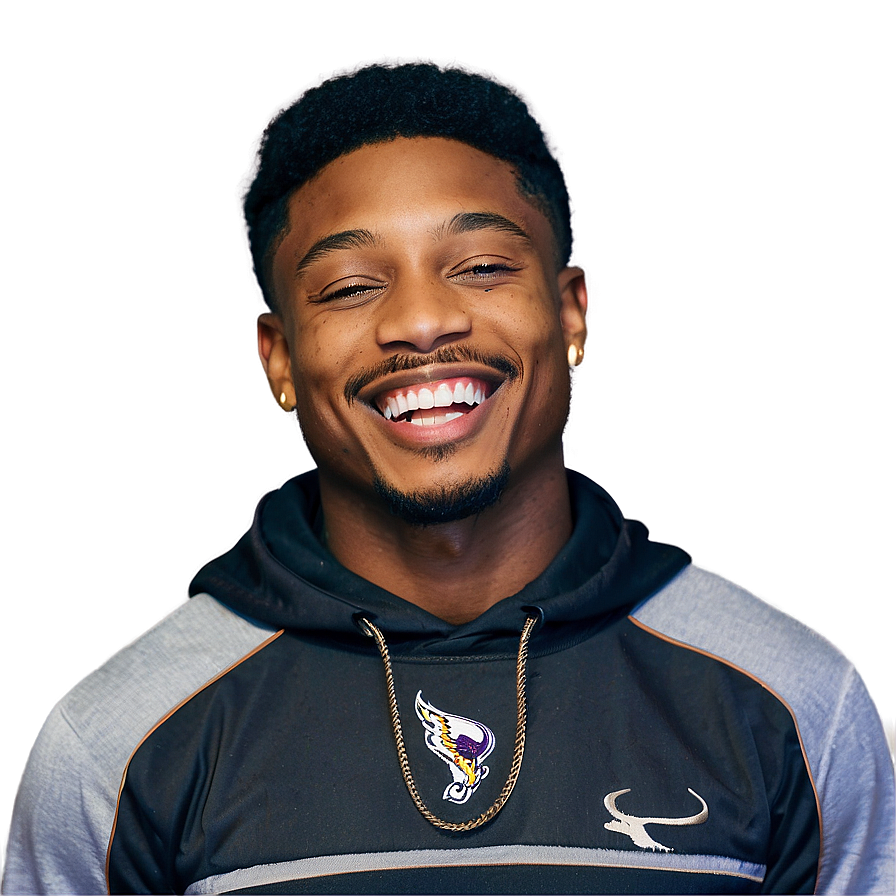 Stefon Diggs Candid Laugh Png 52