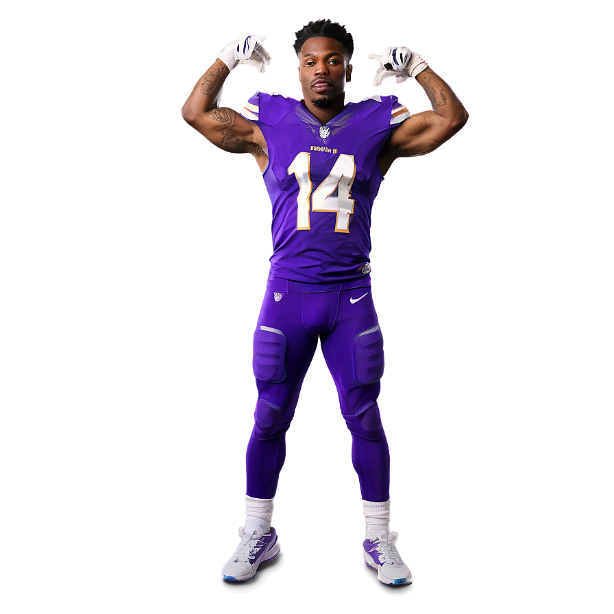 Stefon Diggs Leadership Pose Png Amu