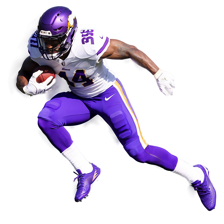 Stefon Diggs Spectacular Leap Png Hgk52