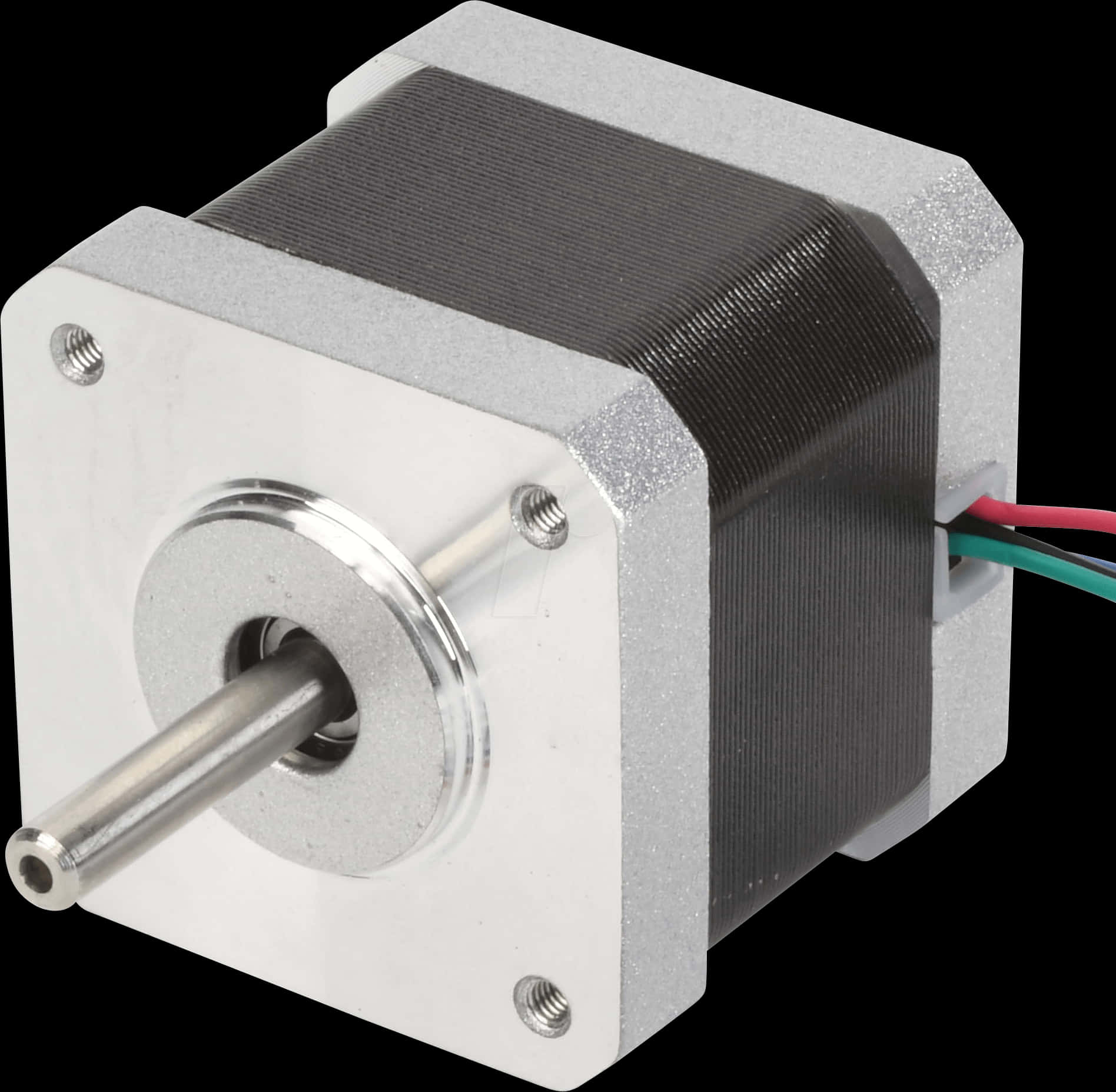 Stepper Motor Isolated Background