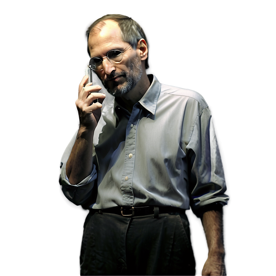 Steve Jobs Black And White Png Uxt