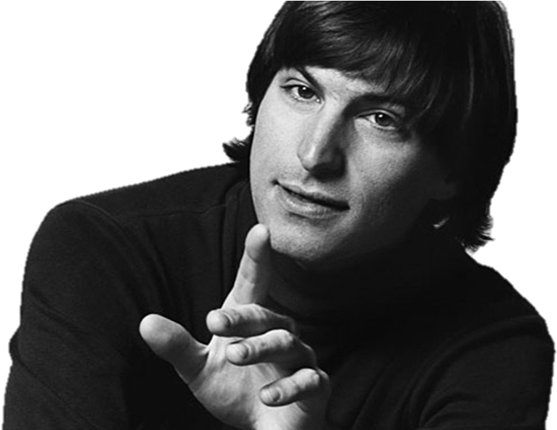 Steve Jobs Iconic Black Turtleneck Pose