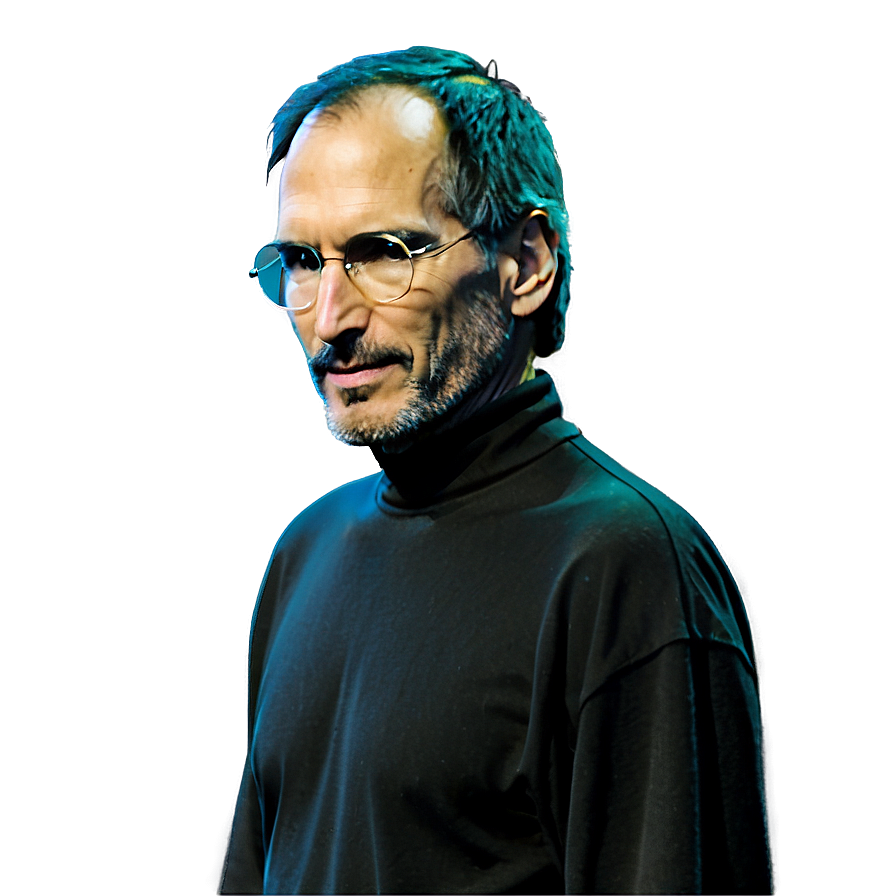 Steve Jobs In Black Turtleneck Png 06122024