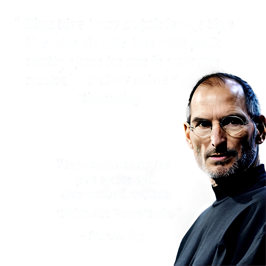 Steve Jobs Leadership Quote Png 06122024