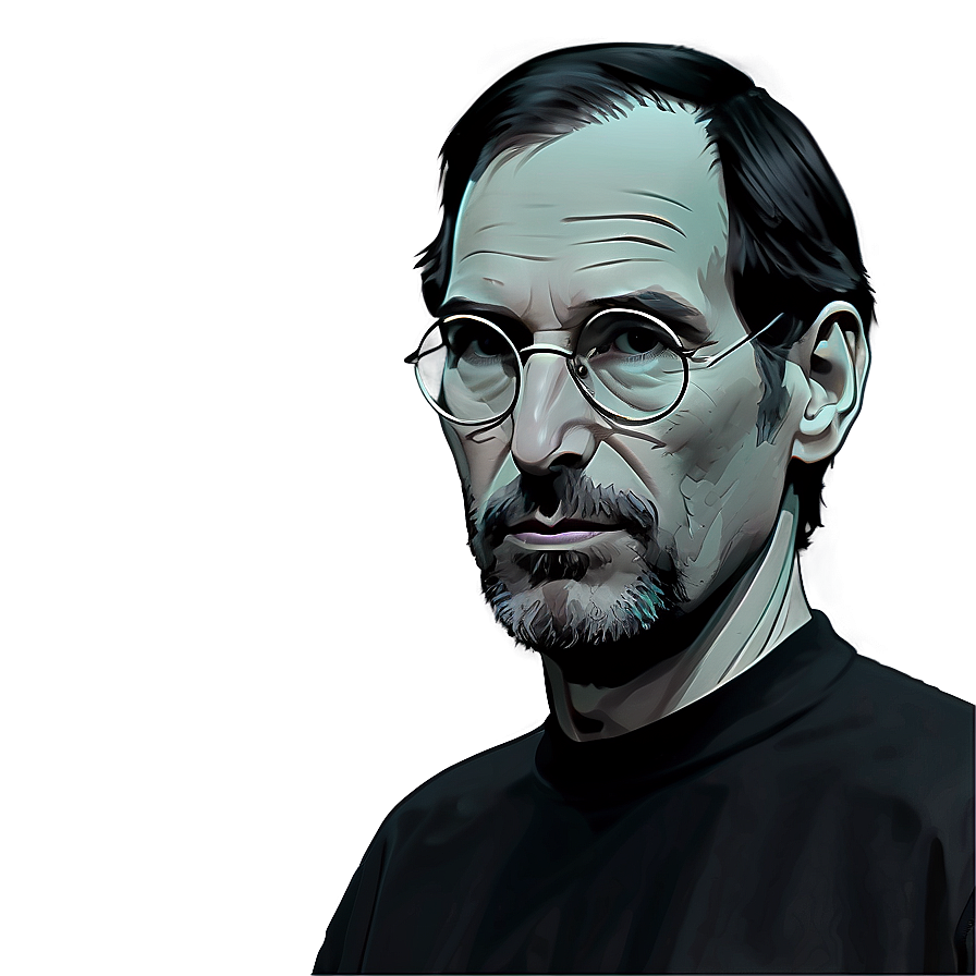 Steve Jobs Minimalist Art Png 62