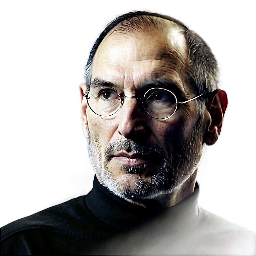 Steve Jobs Minimalist Art Png Xdc