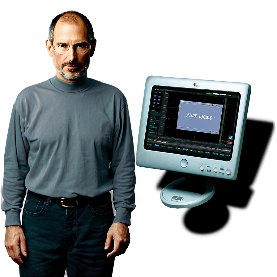 Steve Jobs Portrait Png 30