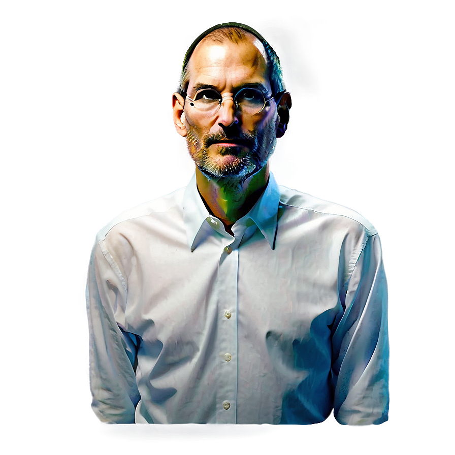 Steve Jobs Portrait Png Bug