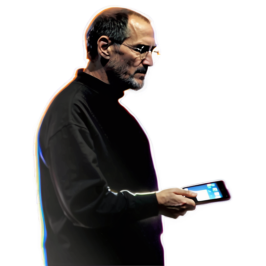 Steve Jobs Silhouette Png 06122024