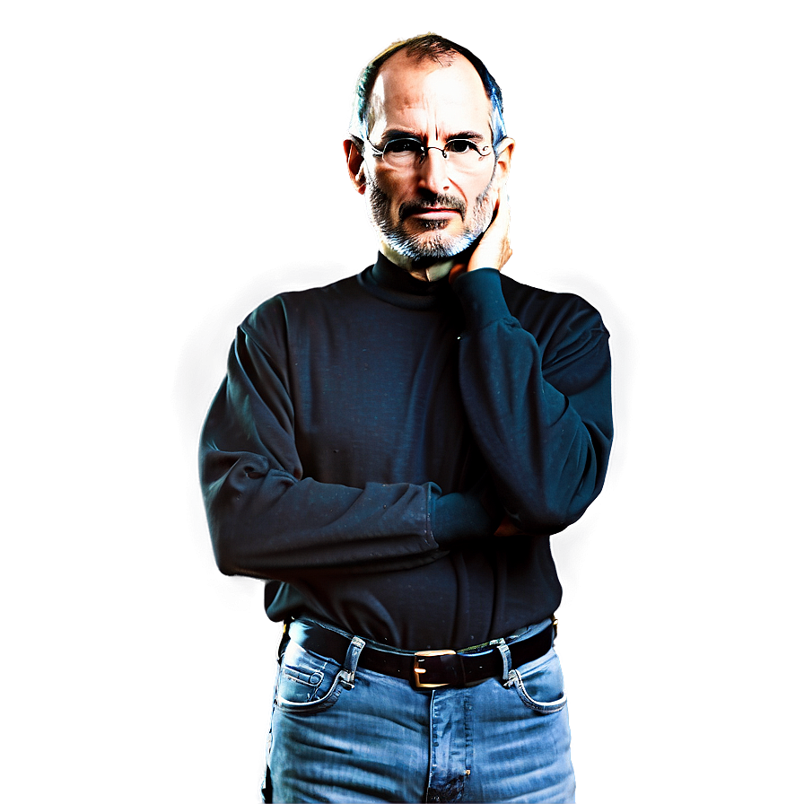 Steve Jobs Visionary Leader Png Ptl46