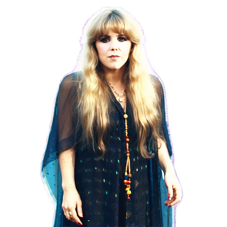 Stevie Nicks 70s Style Png Min