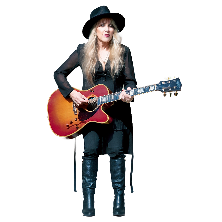 Stevie Nicks Guitar Playing Png Faf91