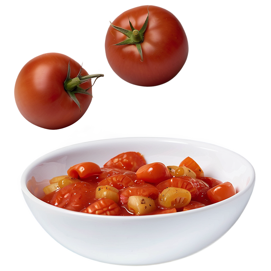 Stewed Tomatoes Bowl Png Slm