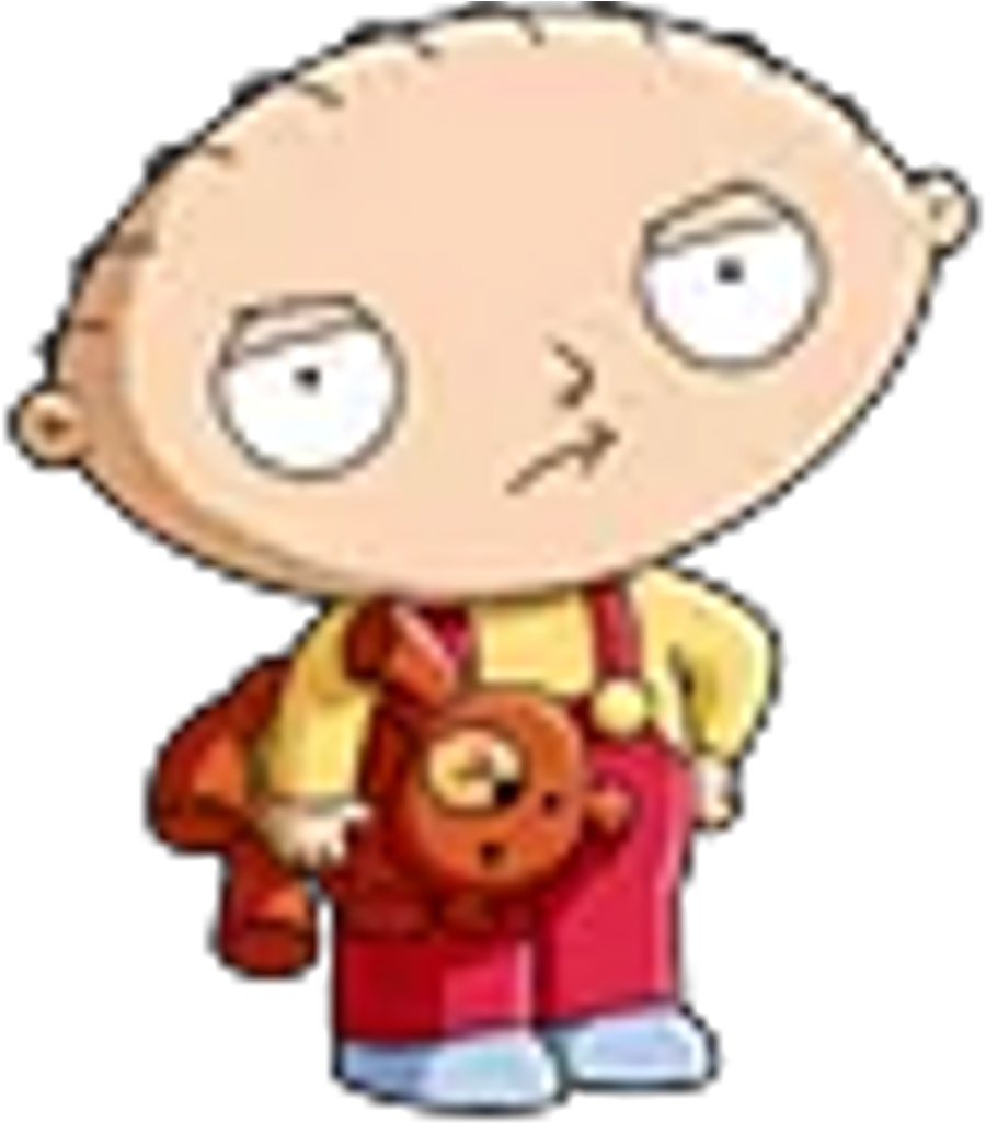 Stewie With Teddy Bear