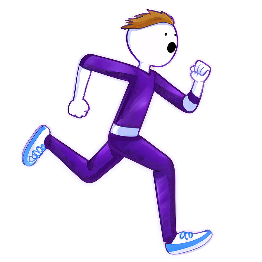 Stickman Running Race Png Sor