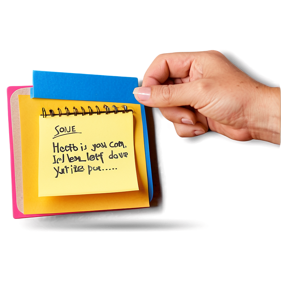 Sticky Note On Board Png Oby