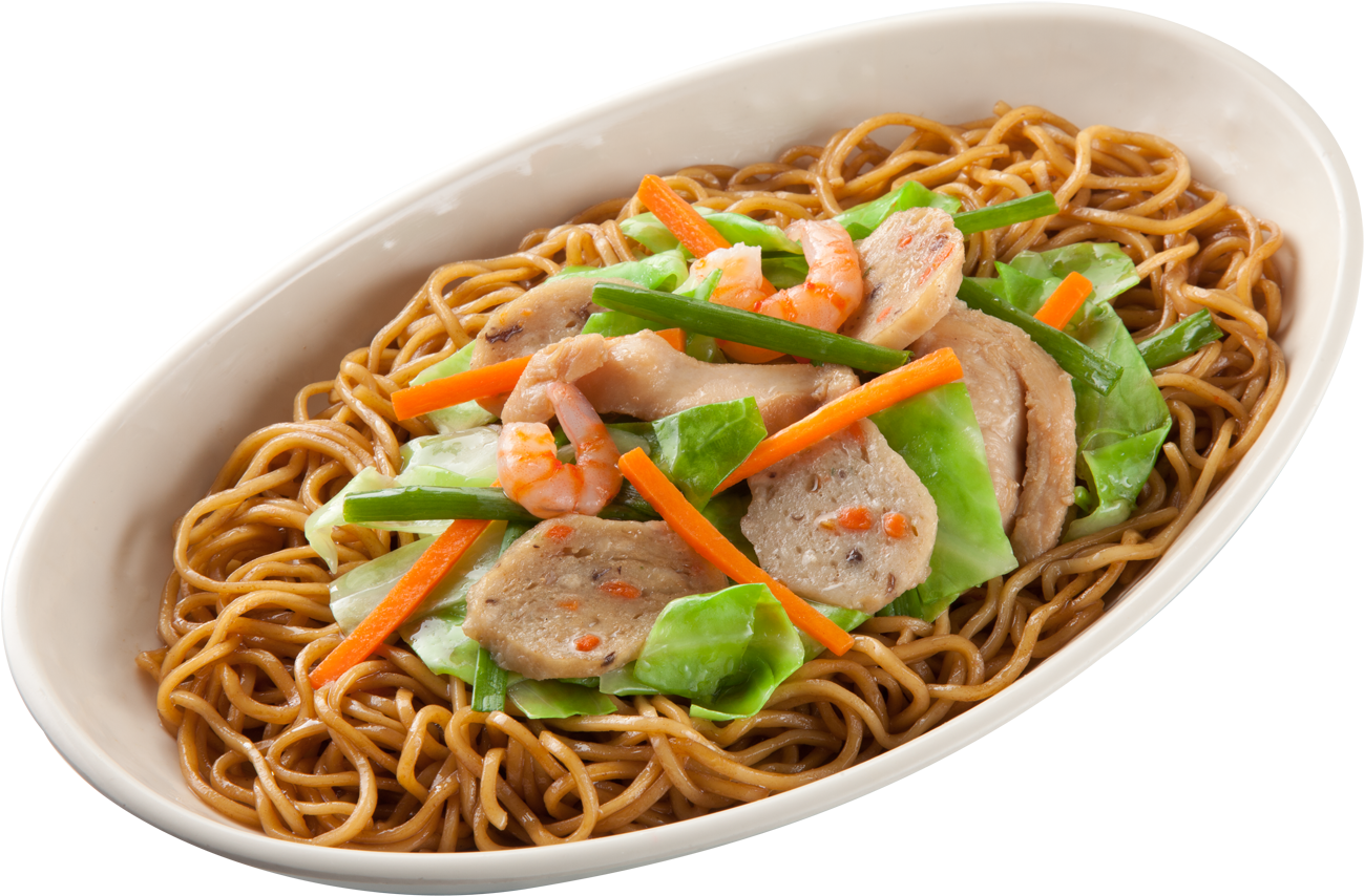 Stir Fried Noodleswith Shrimpand Vegetables