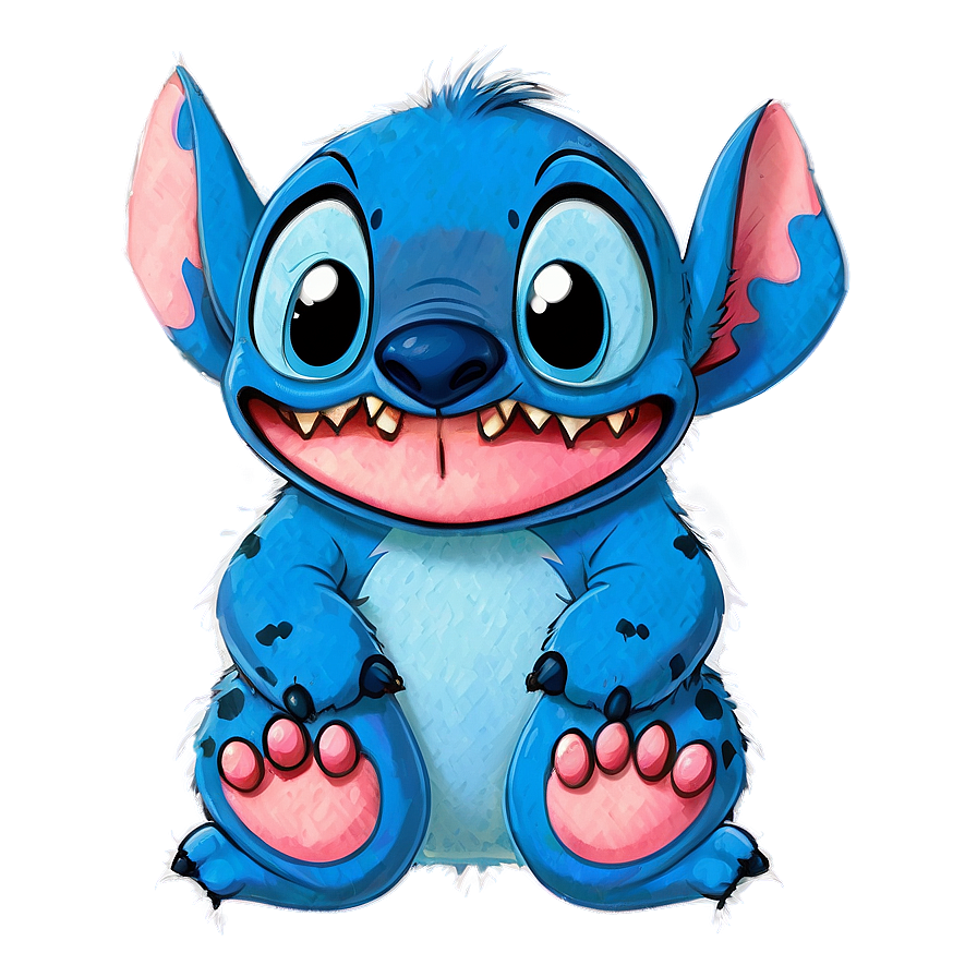 Stitch's Blue Fur Png 54