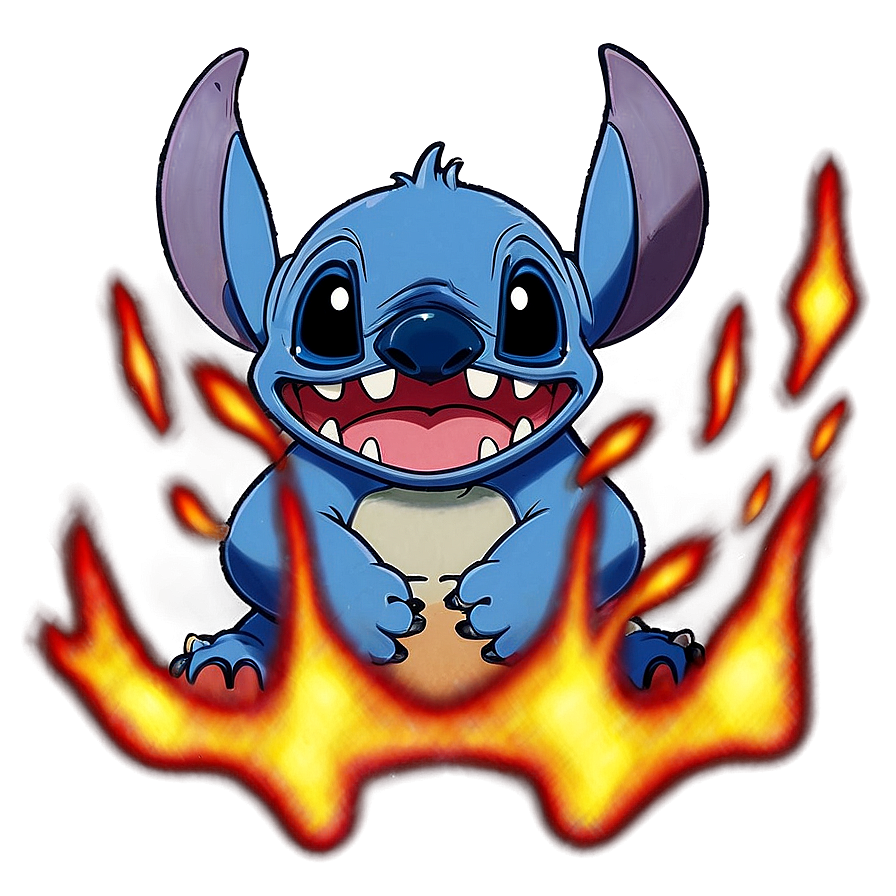 Stitch's Energy Blast Png Ppy4