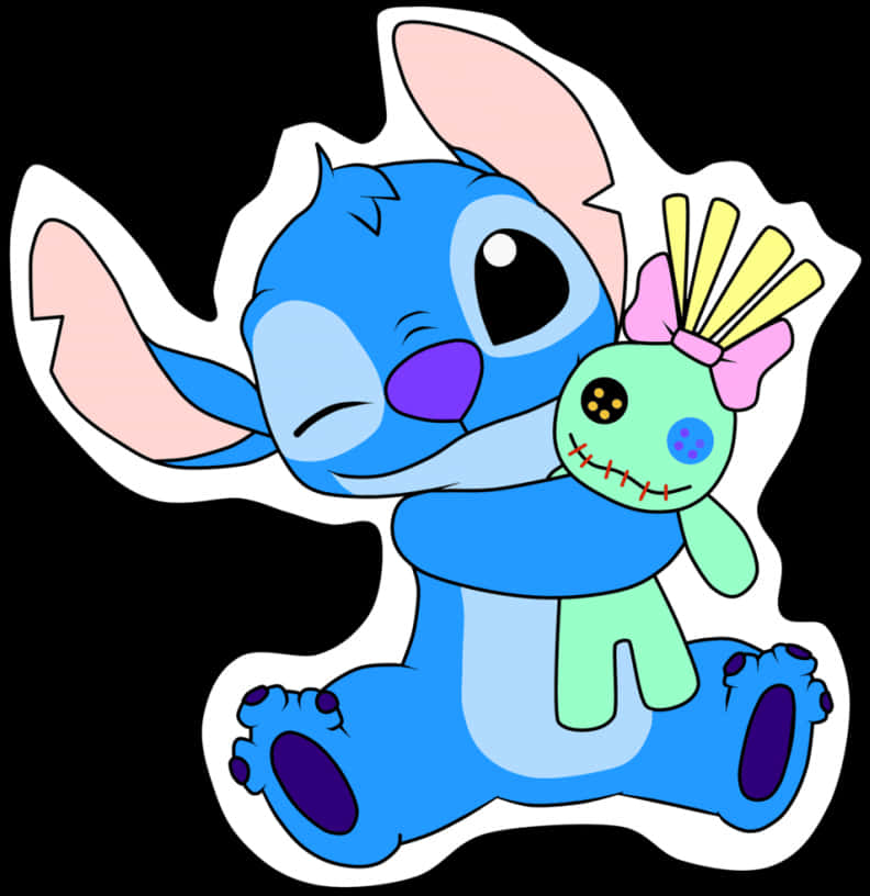 Stitch With Plush Doll