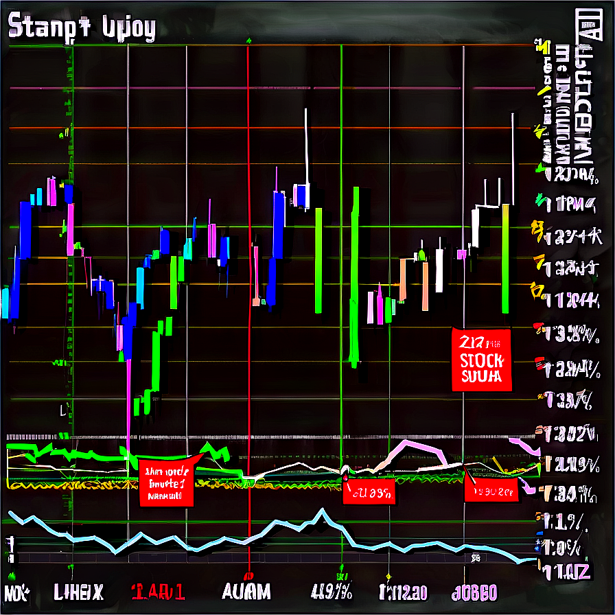 Stock Market Line Chart Png Hws74