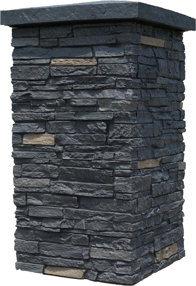 Stone Column Texture Design