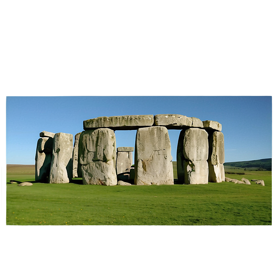 Stonehenge Among Rolling Hills Png 31