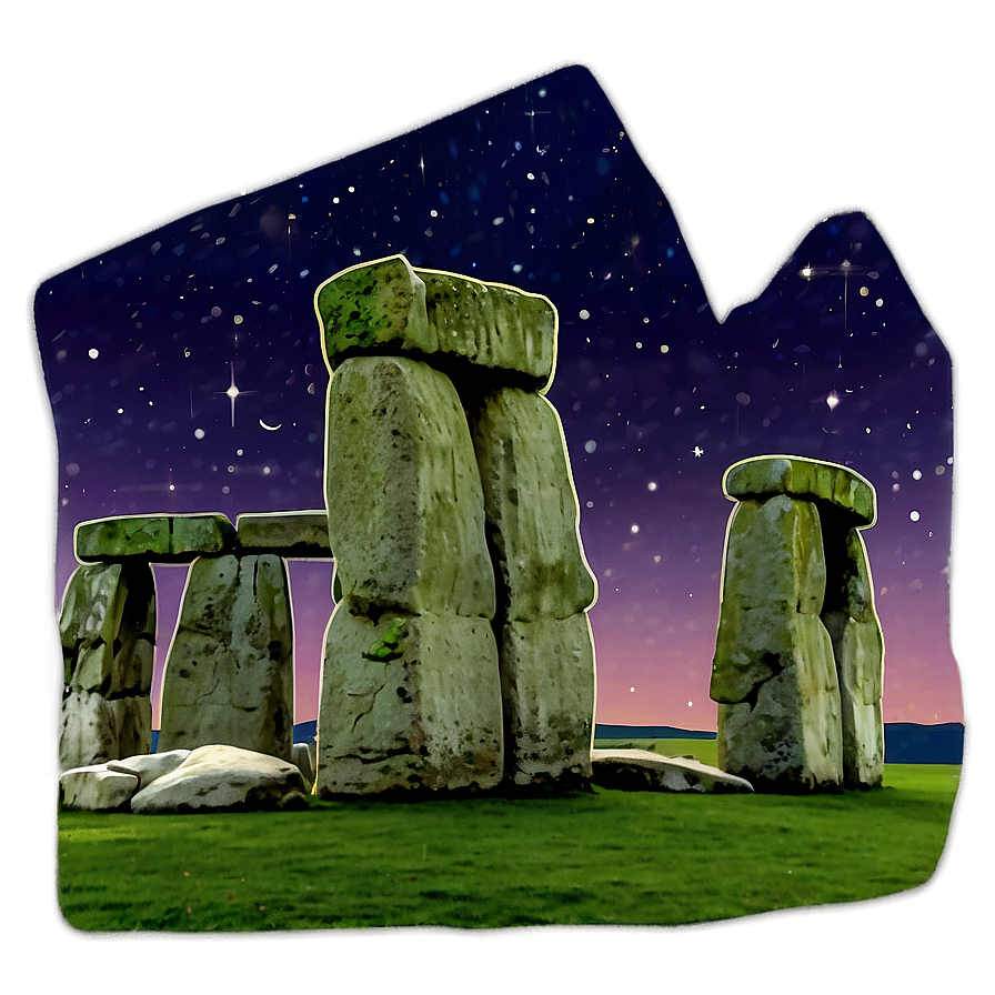 Stonehenge And The Starry Night Sky Png Pad38