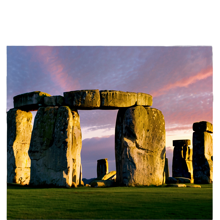 Stonehenge Panorama At Dusk Png 60