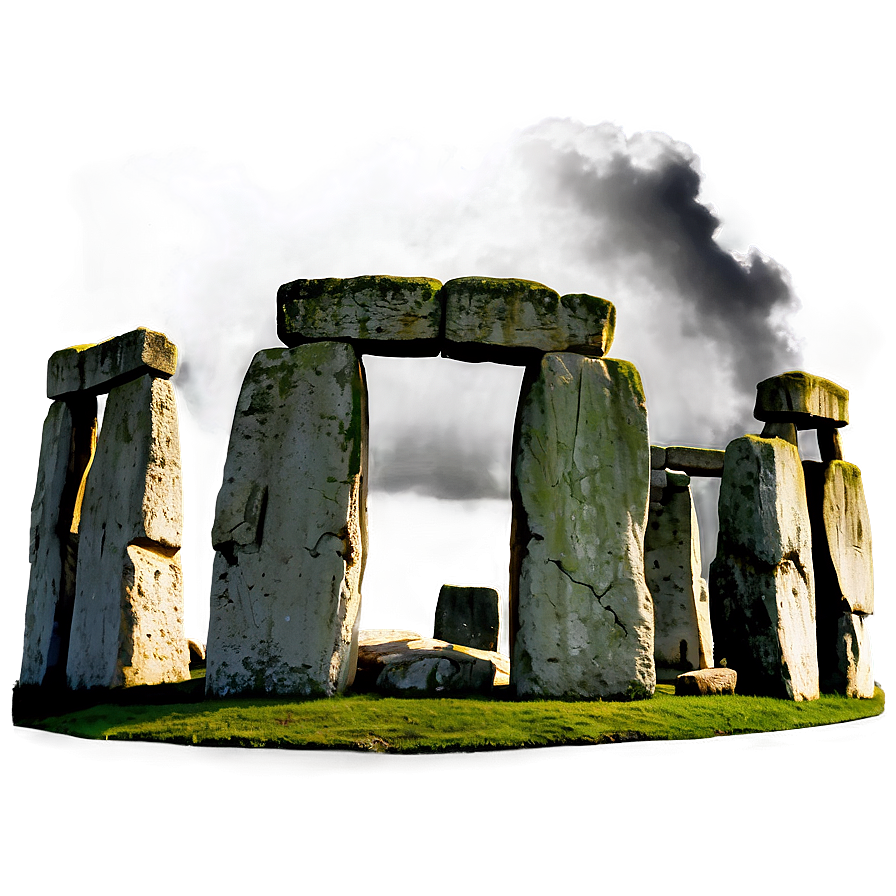 Stonehenge With Dramatic Clouds Png 06252024