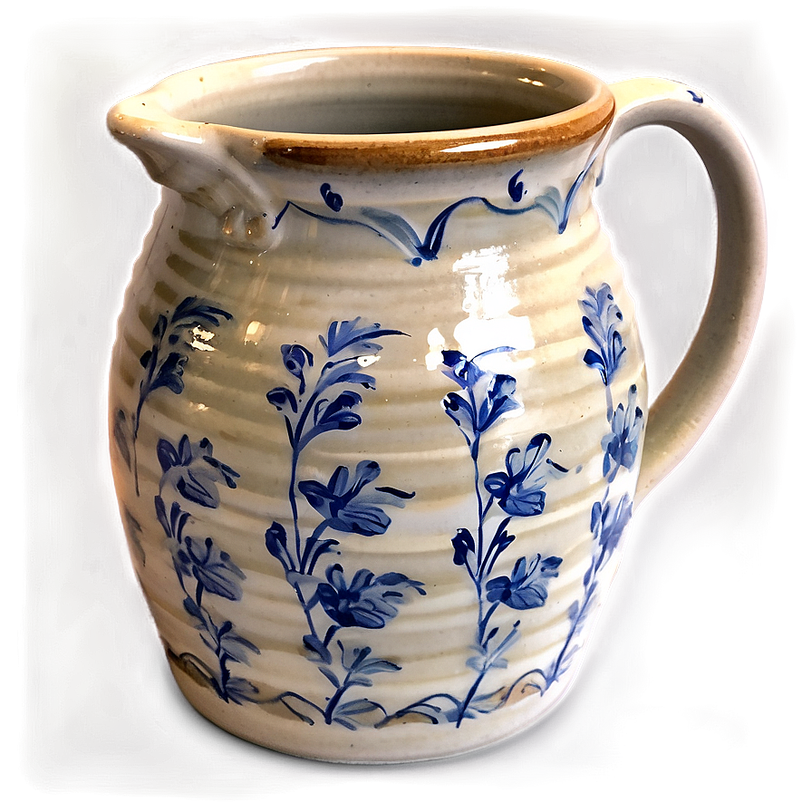 Stoneware Soup Jug Png 06262024