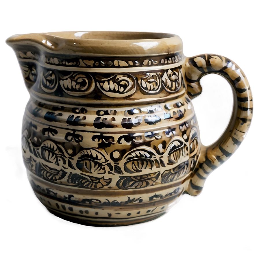 Stoneware Soup Jug Png Oah33