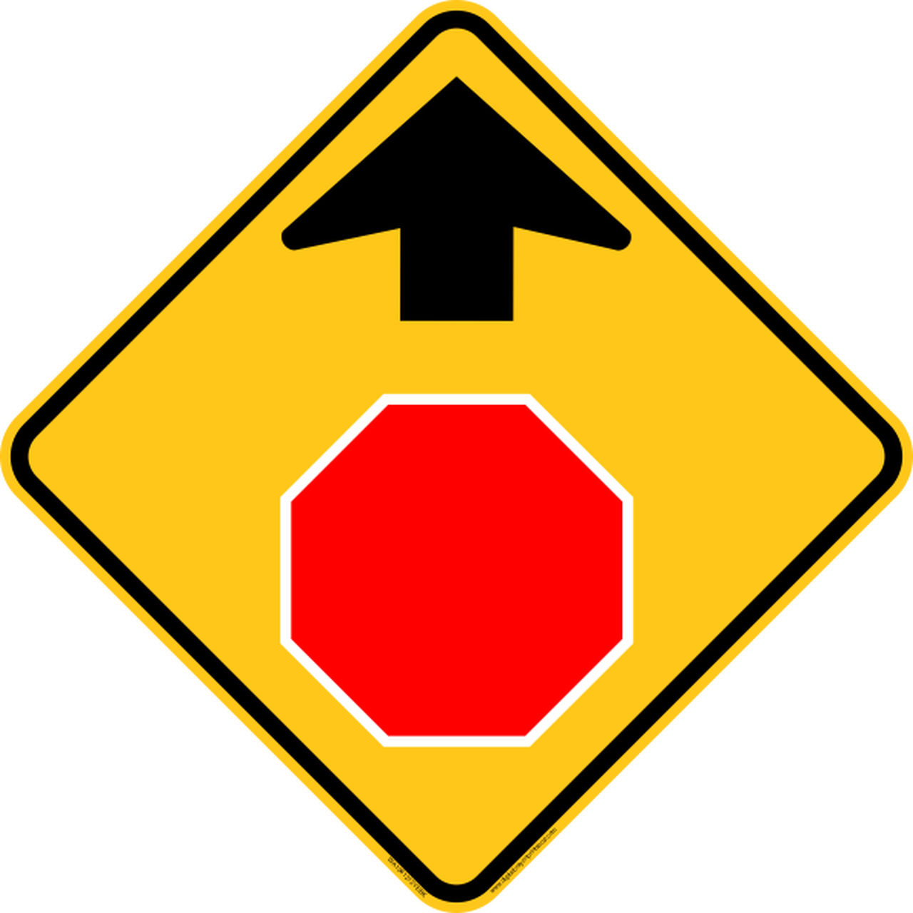 Stop_ Sign_ Ahead_ Warning_ Road_ Sign