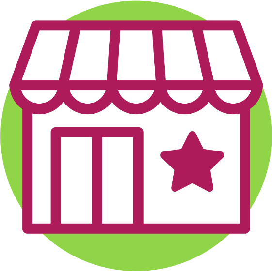 Storefront Icon Graphic