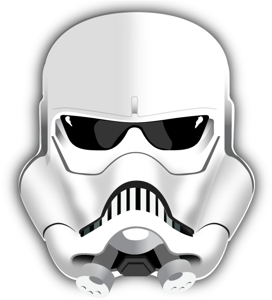 Stormtrooper Helmet Graphic