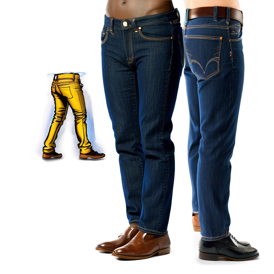 Straight Leg Jean Png 06252024