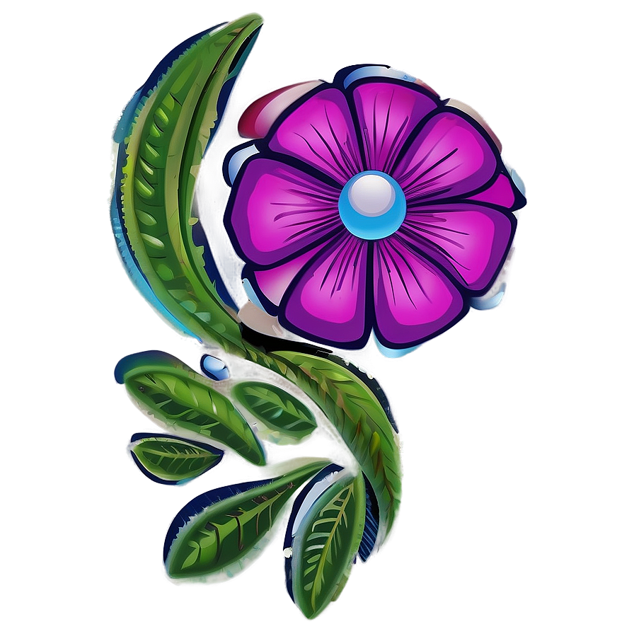 Straightforward Flower Design Png Mqj