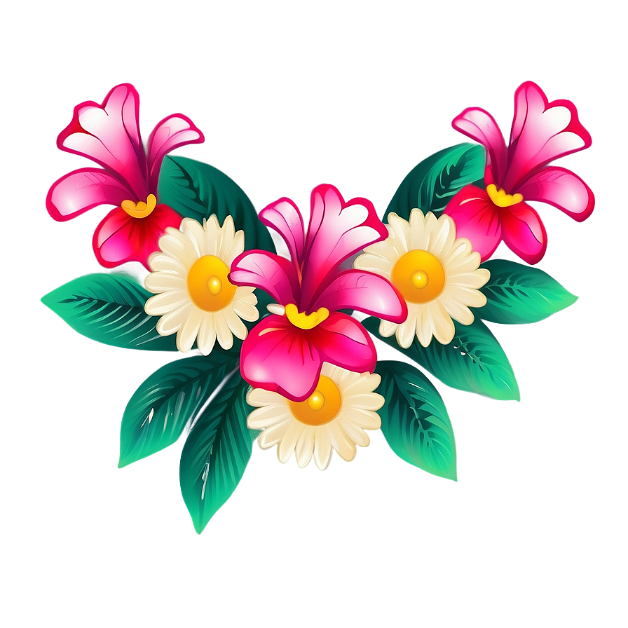 Straightforward Flower Design Png Nbi10