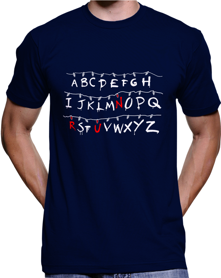 Stranger Things Alphabet Shirt