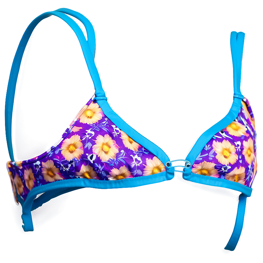 Strappy Bikini Top Png Spf