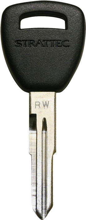 Strattec Car Key Isolated