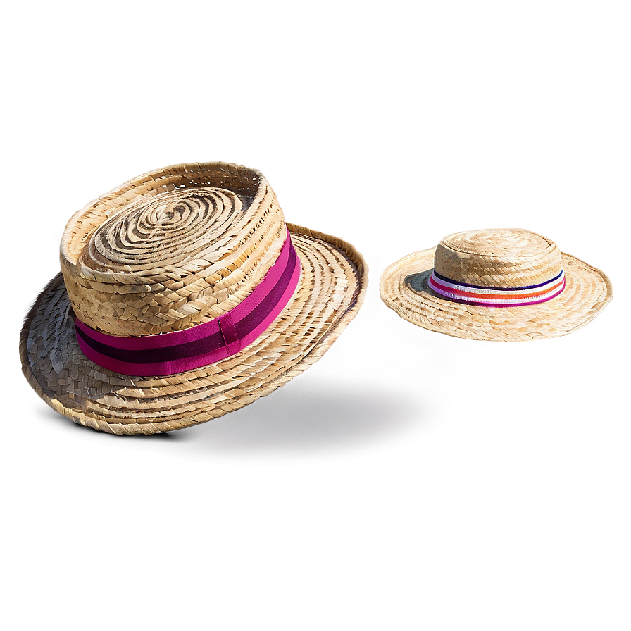 Straw Beach Hat Png 06212024