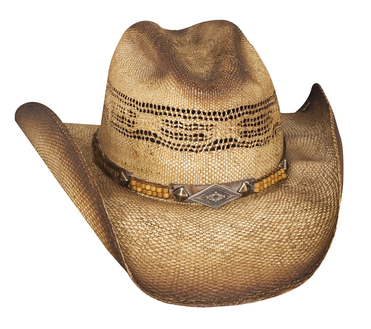 Straw Cowboy Hat Isolated