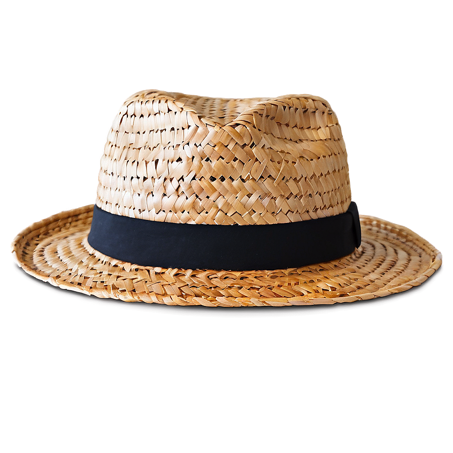 Straw Fedora Hat Png 46