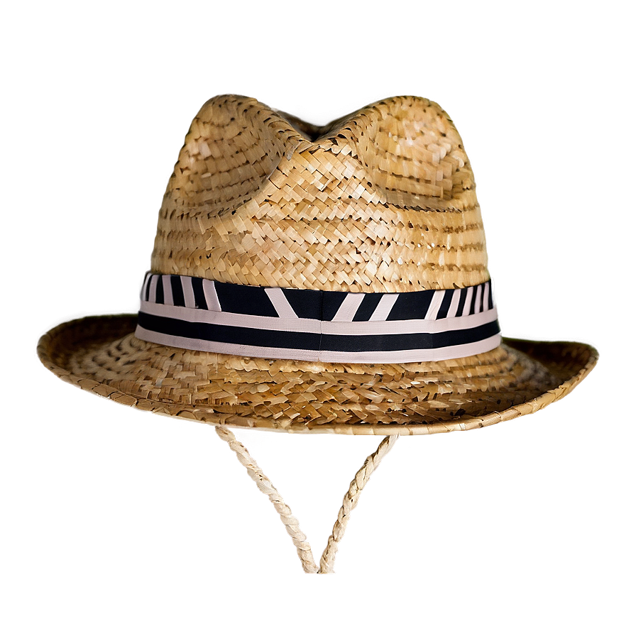 Straw Fedora Hat Png Qka80