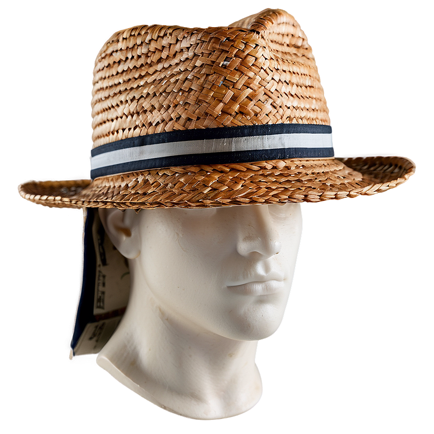 Straw Fedora Png 05252024