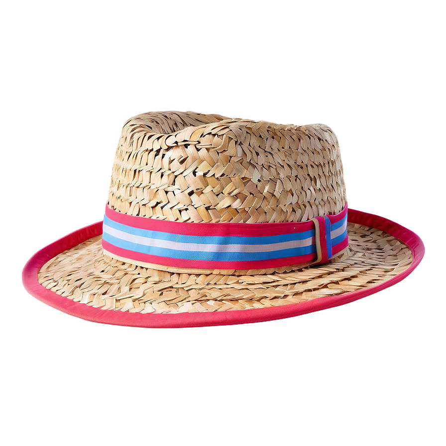 Straw Hat Ready For Summer Png Bjr5