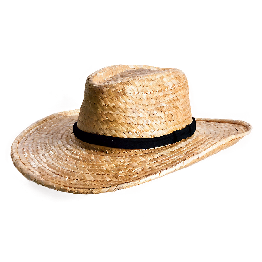 Straw Hat Side View Png Vcd