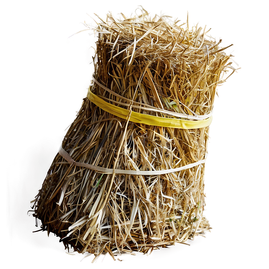 Straw Hay Bundle Png 28