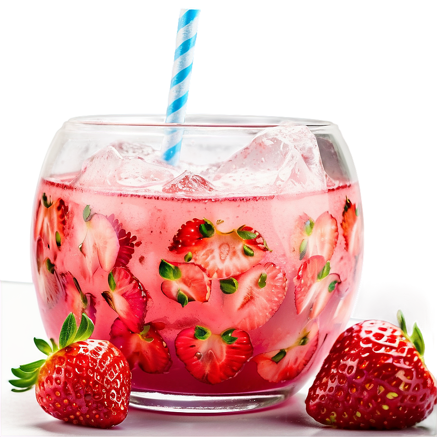 Strawberry Aguas Frescas Png 6